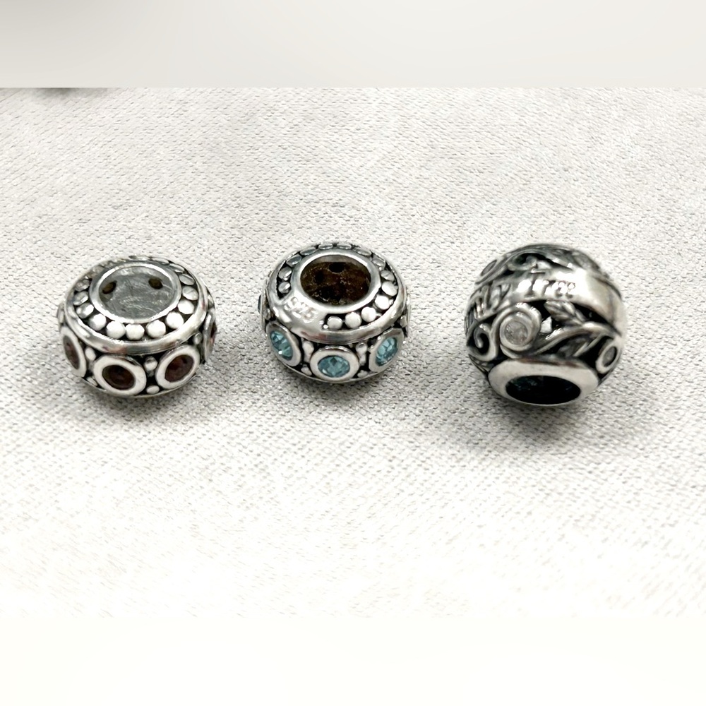 Sterling Silver Charms (3)